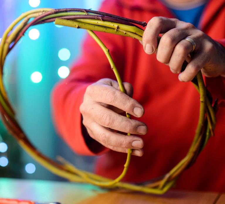 Wreath-making masterclass Wreath-making masterclass