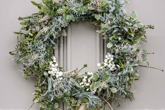 Cool-themed Christmas wreath Cool-themed Christmas wreath