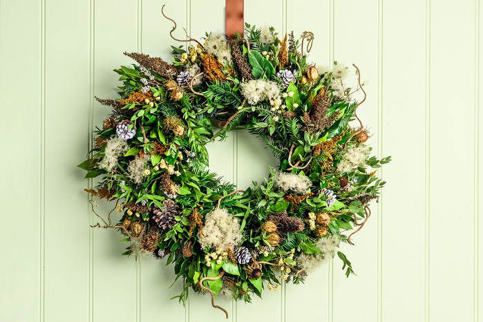 Rustic Christmas wreath created by Amber Partner Rustic Christmas wreath created by Amber Partner