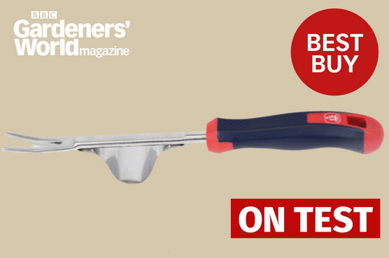 Gardeners World Magazine Review of Spear and Jackson Select Stainless weeder and fulcrum
